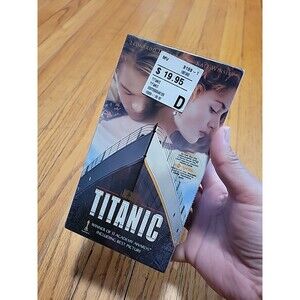 Titanic VHS, 1998, 2-Tape Set New Sealed Movie